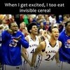 Lol never been so excited that I eat invisible cereal.. I guess I