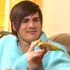 omg his face made me laught xD...and yes...that is a microwaved bannana :D violettheriolu photo