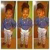 love this lil girls outfit too much for one lil girl  lovequeen33 photo