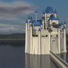 Nearly complete 3D model of the Castle of Cagliostro Rendergade42 photo