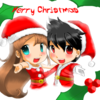 One of my OCs and Red! Merry Christmas everyone! Nojida photo