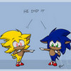 sonic and super sonic soniczone1 photo