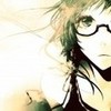 anime girl with glasses rainymanga2990 photo