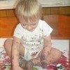 My precious messy little nephew. He