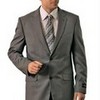 Polyrayon men’s grey classic suit mensusaclothing photo