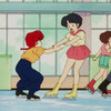 Akane trying to teach Ranma how to skate ScarOfTheWind photo