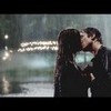 Delena epic rain kiss 607 delenafan123 photo