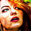 Emma Stone made by me flowerdrop photo