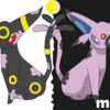 if umbreon and espeon had a egg sun and moon version eeveeloutions photo