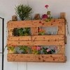 recycle-wood-pallets-in-the-flower-garden dearlinks photo