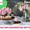 Get Best Gifts, Flowers, Cake Online Through Floweraura using TalkCharge. https://www.talkcharge.com TalkCharge photo