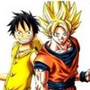 Luffy and Goku 🧡💛 RainSoul photo