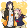 Hinata and Sakura 💜🌸 RainSoul photo