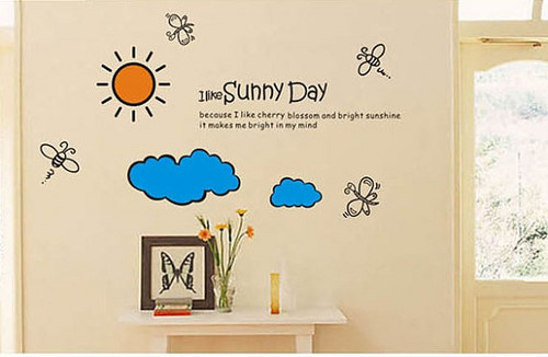 I Like Sunny Day Wall Stickers