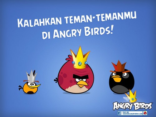  Kalahkan Teman-Temanmu Di Angry Birds!
