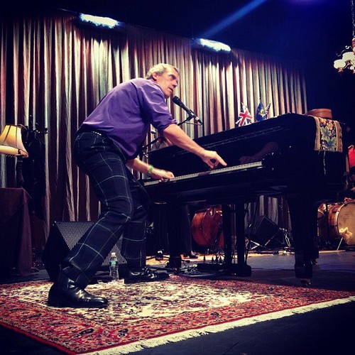  Hugh Laurie- konser The Grand Ballroom at Manhattan Center Studios 10.09.2012