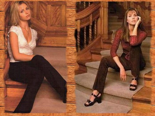 Buffy and Cordelia
