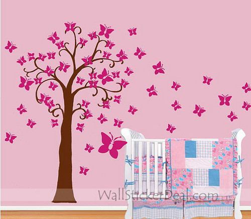 Butterfly Tree Wall Sticker