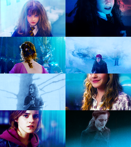  Color Meme: Hermione Granger + Blue