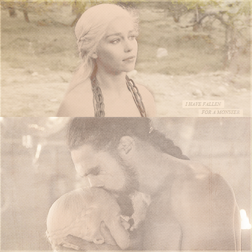  Dany and Drogo.
