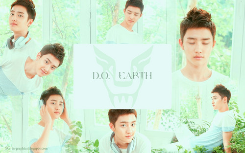 EXO-K "The Face Shop" Wallpapers