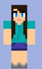  Female Minecraft Steve