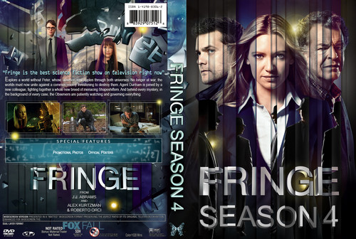  Fringe Season 4 DVD cover