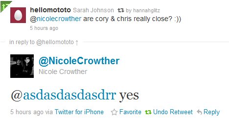  Glee writer confirms the close friendship of Monfer!!!!