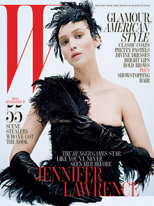  Jennifer covers "W" magazine - October 2012.
