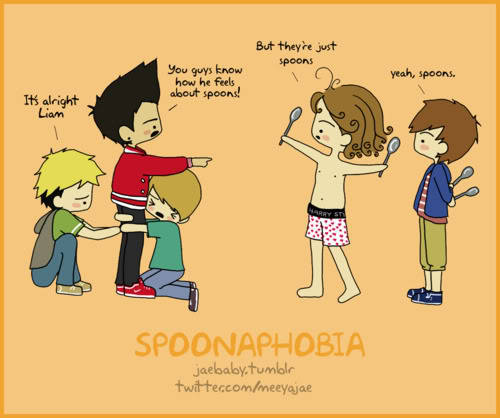  Liam Is Scared Of SPOONS!