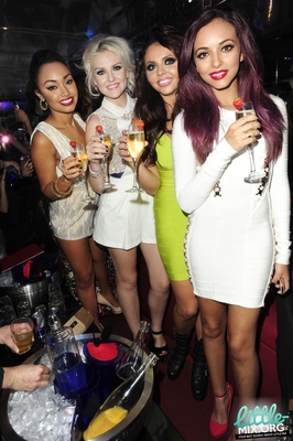  Little Mix celebrating at The Rose Club in 伦敦 - 4th September 2012.