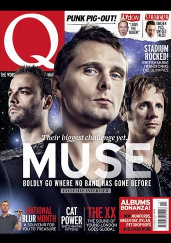  Q magazine cover 2012