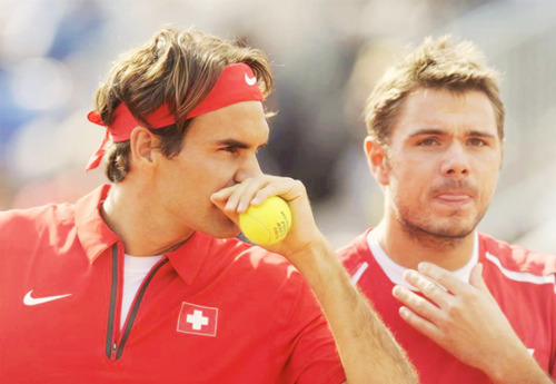  Roger & Wawrinka - Davis Cup