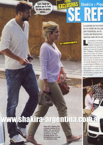  shakira is expecting a baby with Gerard Pique..