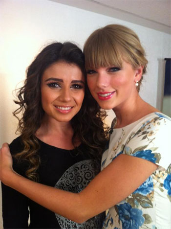 Show Taylor Swift and Paula in Brazil