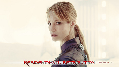  Sienna as Jill Valentine in Resident Evil Retribution