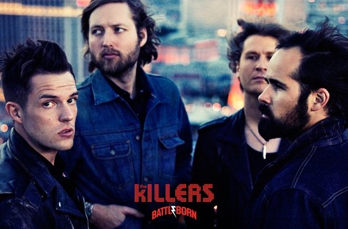 The Killers युरोप 2012 Tour Poster