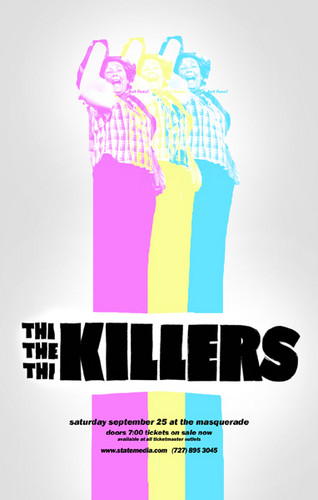  The Killers ギグ poster