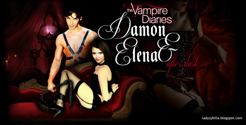  The Vampire Diaries: Damon & Elena After Dark