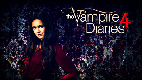  The Vampire Diaries SEASON 4 EXCLUSIVE karatasi za kupamba ukuta kwa Pearl!~