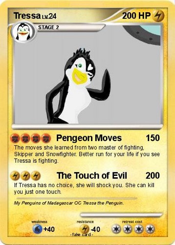  Tressa's Pokemon Card