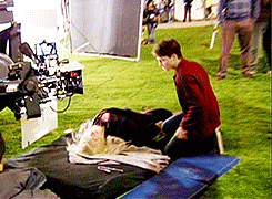  behind the scenes of Harry Potter and the half blood prince