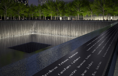  wtc memorial reflection pool