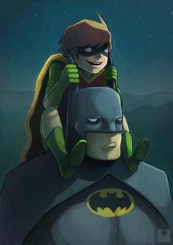 बैटमैन and Robin