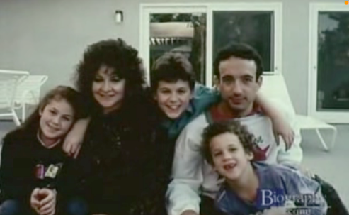  Ben Savage with his family