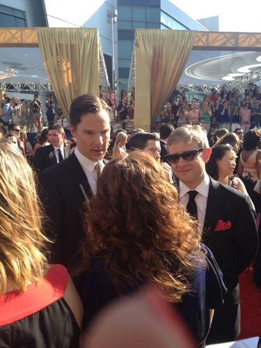  Benedict at the 64th Primetime Emmy Awards