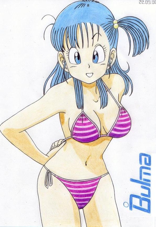 Bikini Bulma ;) - Dragon Ball Females Fan Art (32276085) - Fanpop