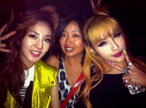 Bom and Dara with Andie Chung at New Evo LA After Party (120824)