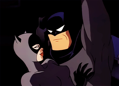  Catwoman & バットマン キッス