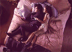  Chuck and Blair sleeping.